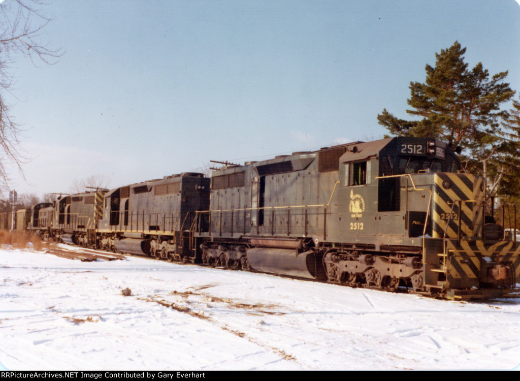 CNJ SD35 #2512 - Central RR of New Jersey